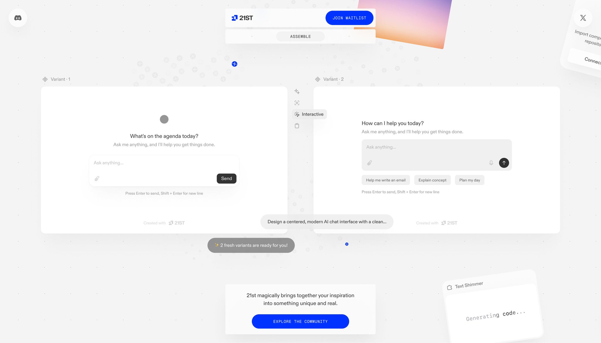 Oğuz Yağız Kara's monochrome UI work